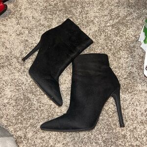 Black booties